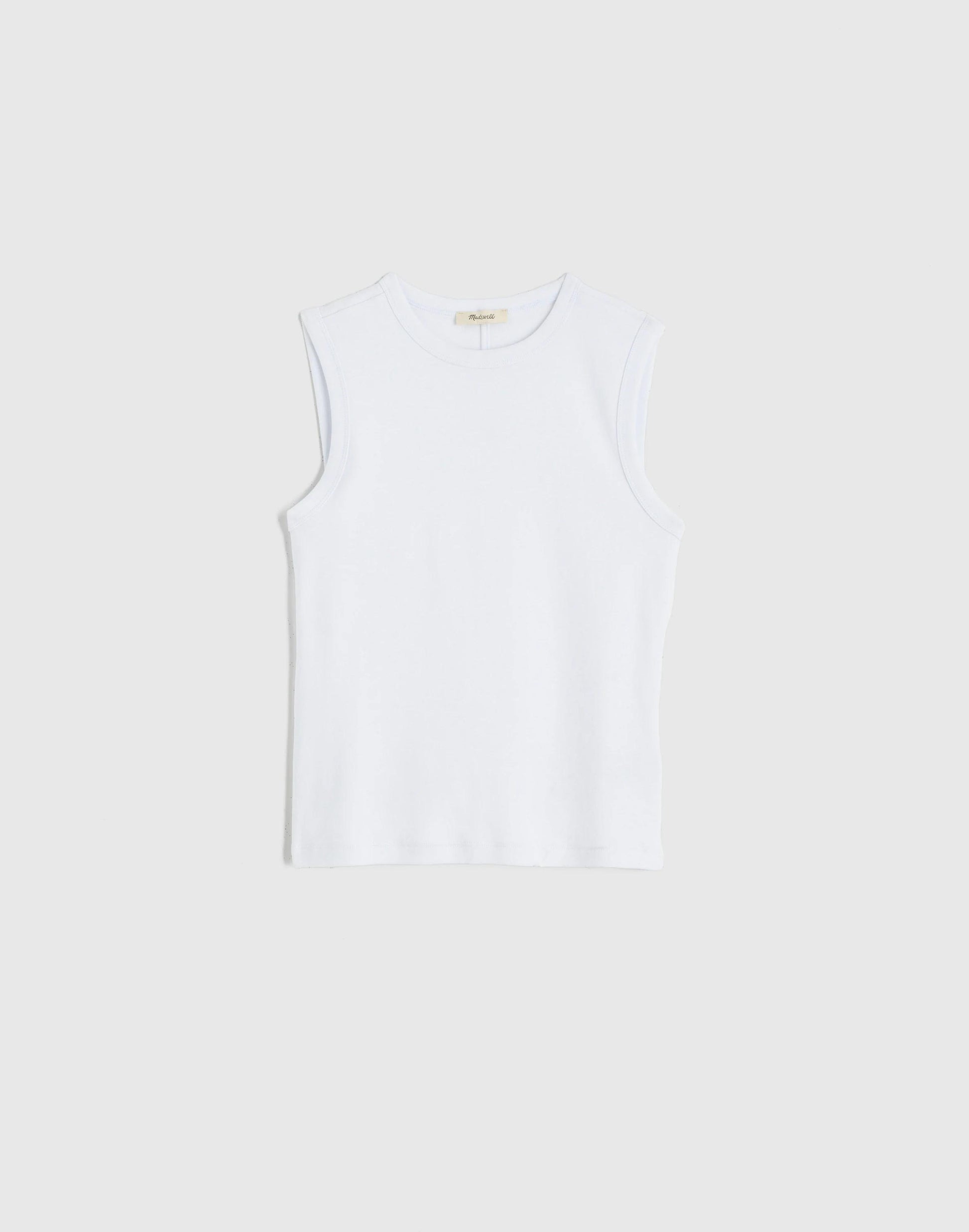 Madewell The '90s Shell Tank in Compact Cotton