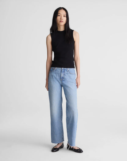 Madewell The '90s Shell Tank in Compact Cotton