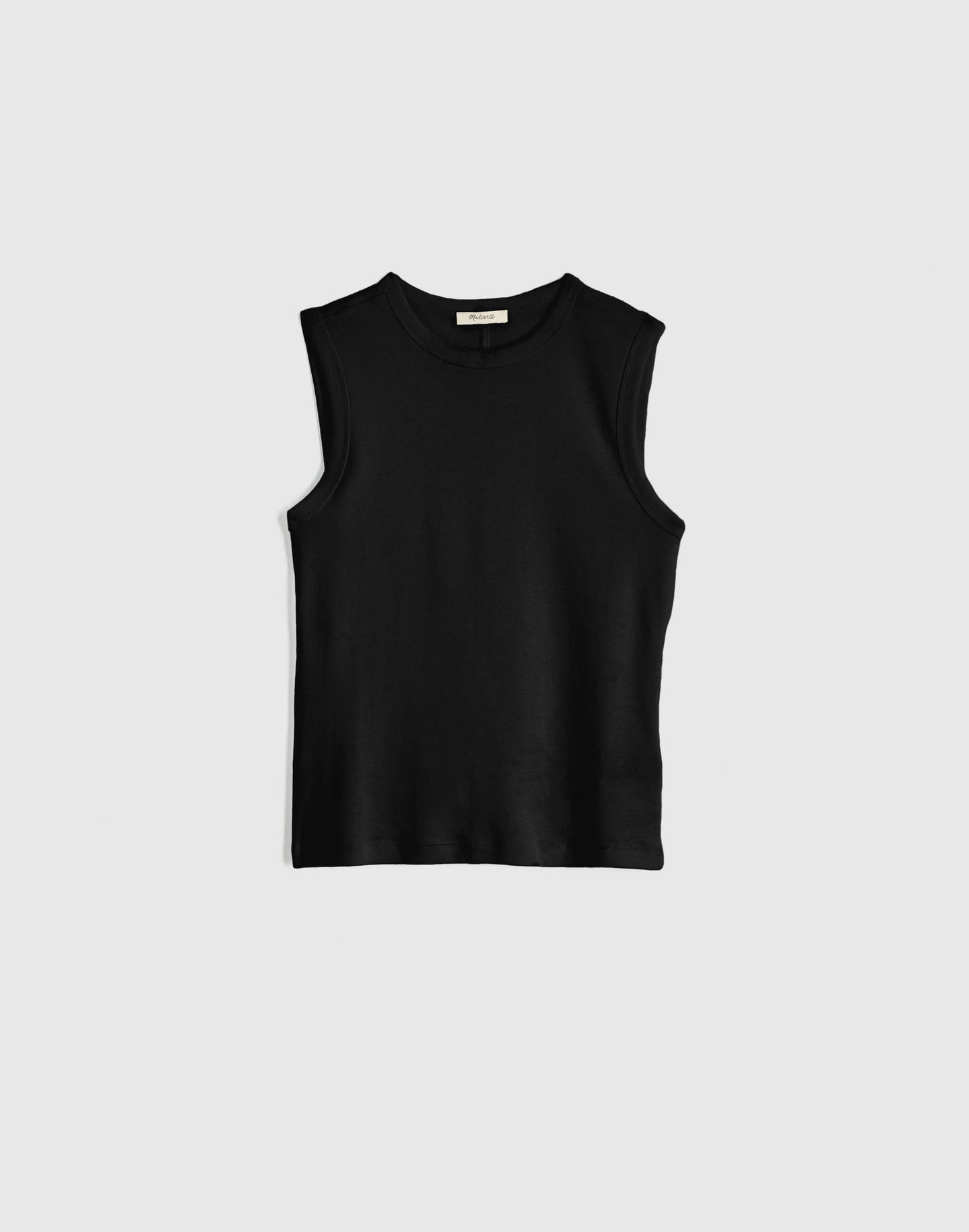 Madewell The '90s Shell Tank in Compact Cotton