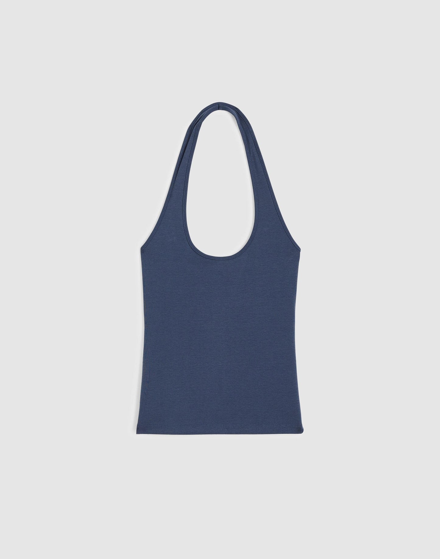 Madewell The '90s Halter Top in Compact Cotton