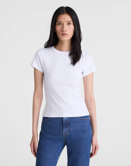 Madewell The '90s Crewneck Tee in Compact Cotton