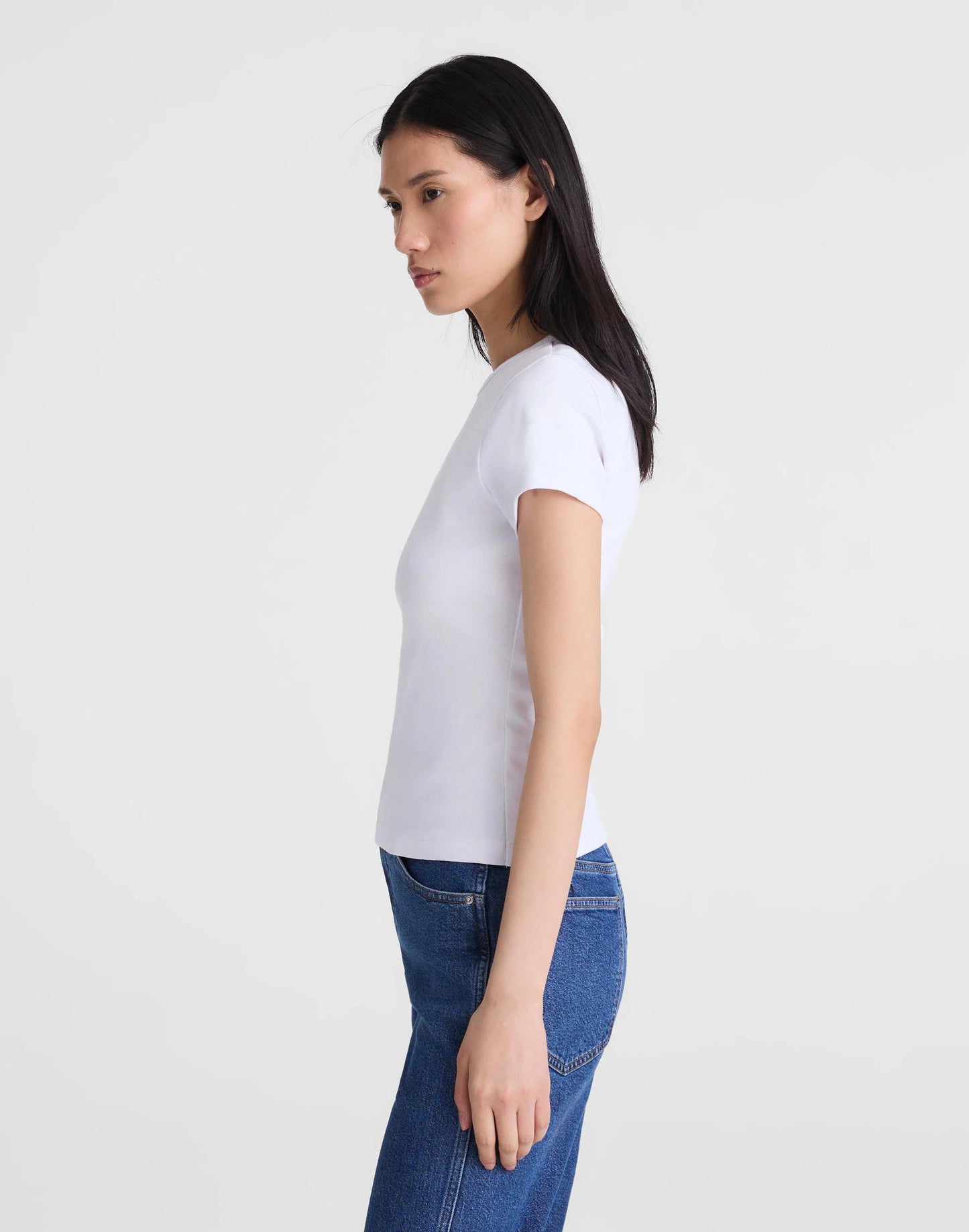 Madewell The '90s Crewneck Tee in Compact Cotton