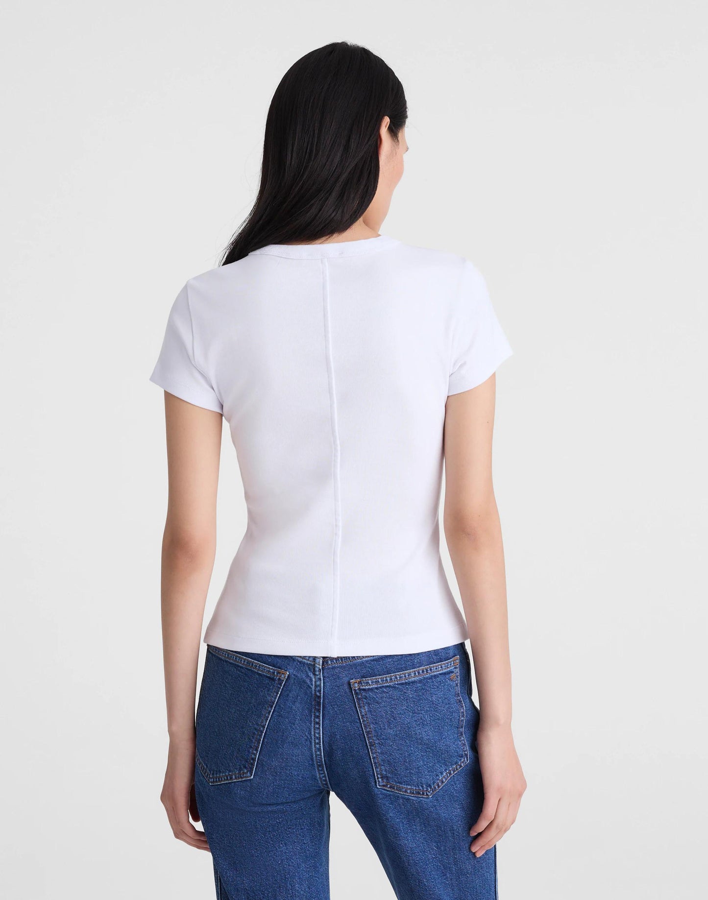 Madewell The '90s Crewneck Tee in Compact Cotton