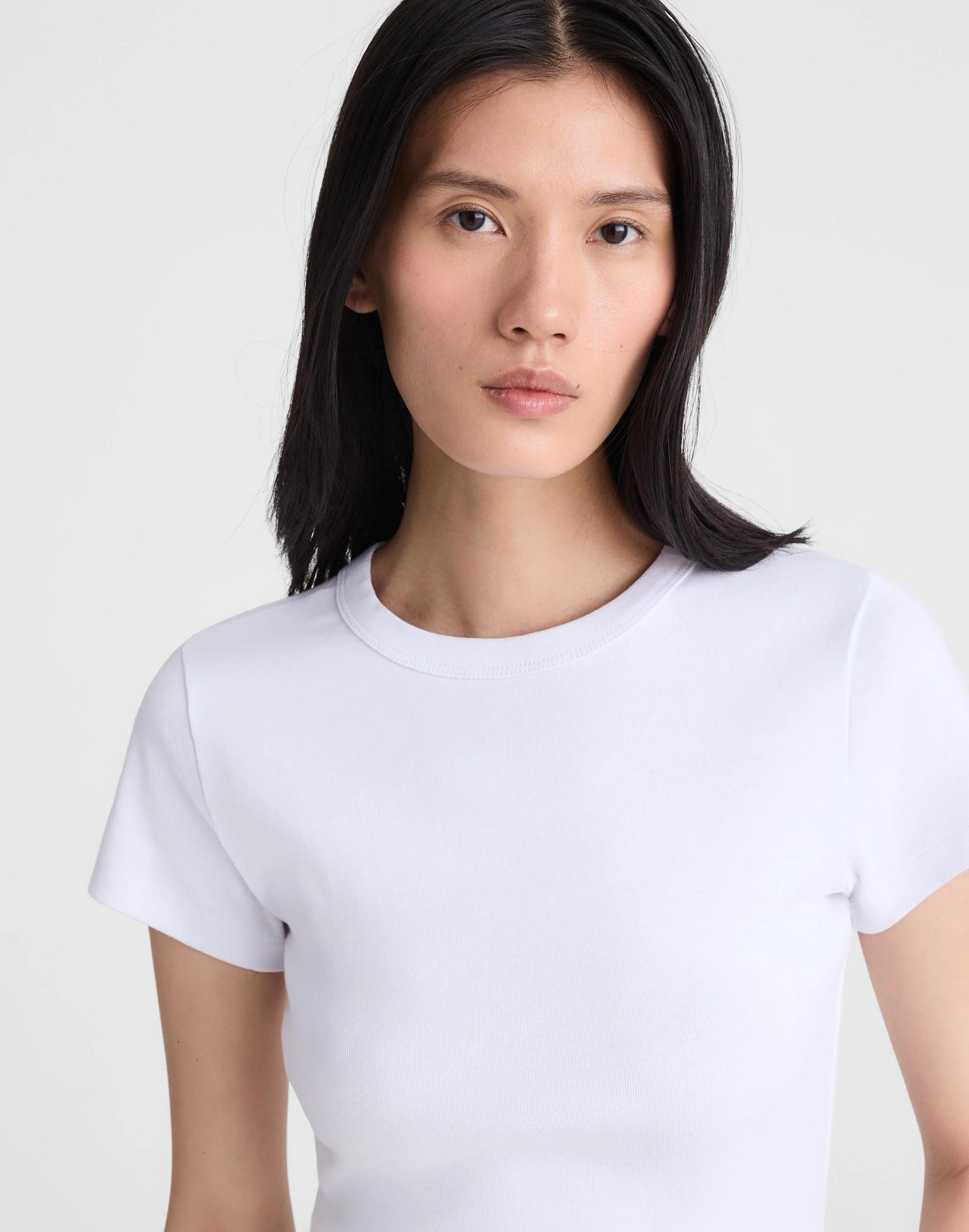 Madewell The '90s Crewneck Tee in Compact Cotton