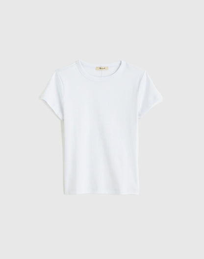 Madewell The '90s Crewneck Tee in Compact Cotton