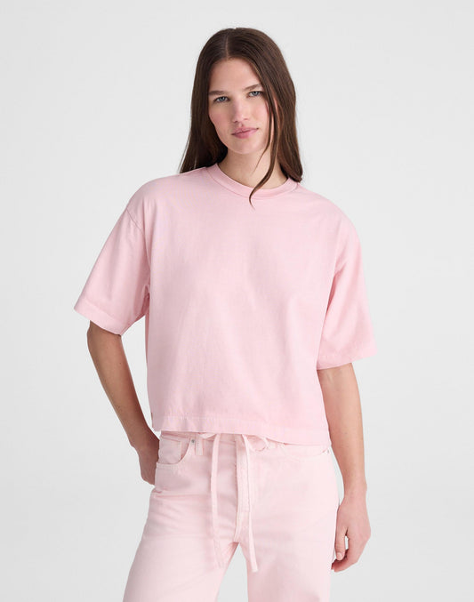 Madewell Madewell x Shopbop Boxy Crop Tee in Allday Jersey