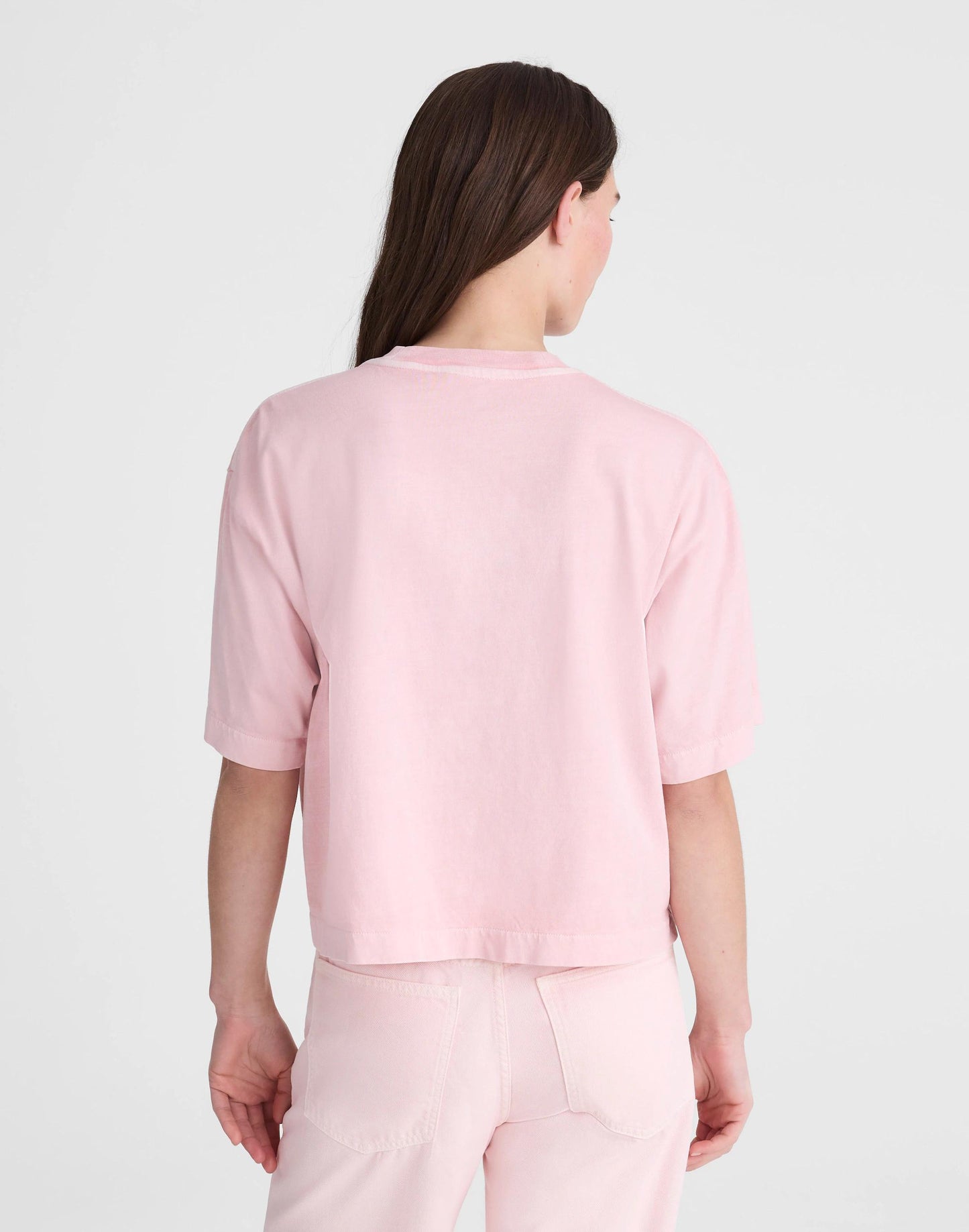 Madewell Madewell x Shopbop Boxy Crop Tee in Allday Jersey