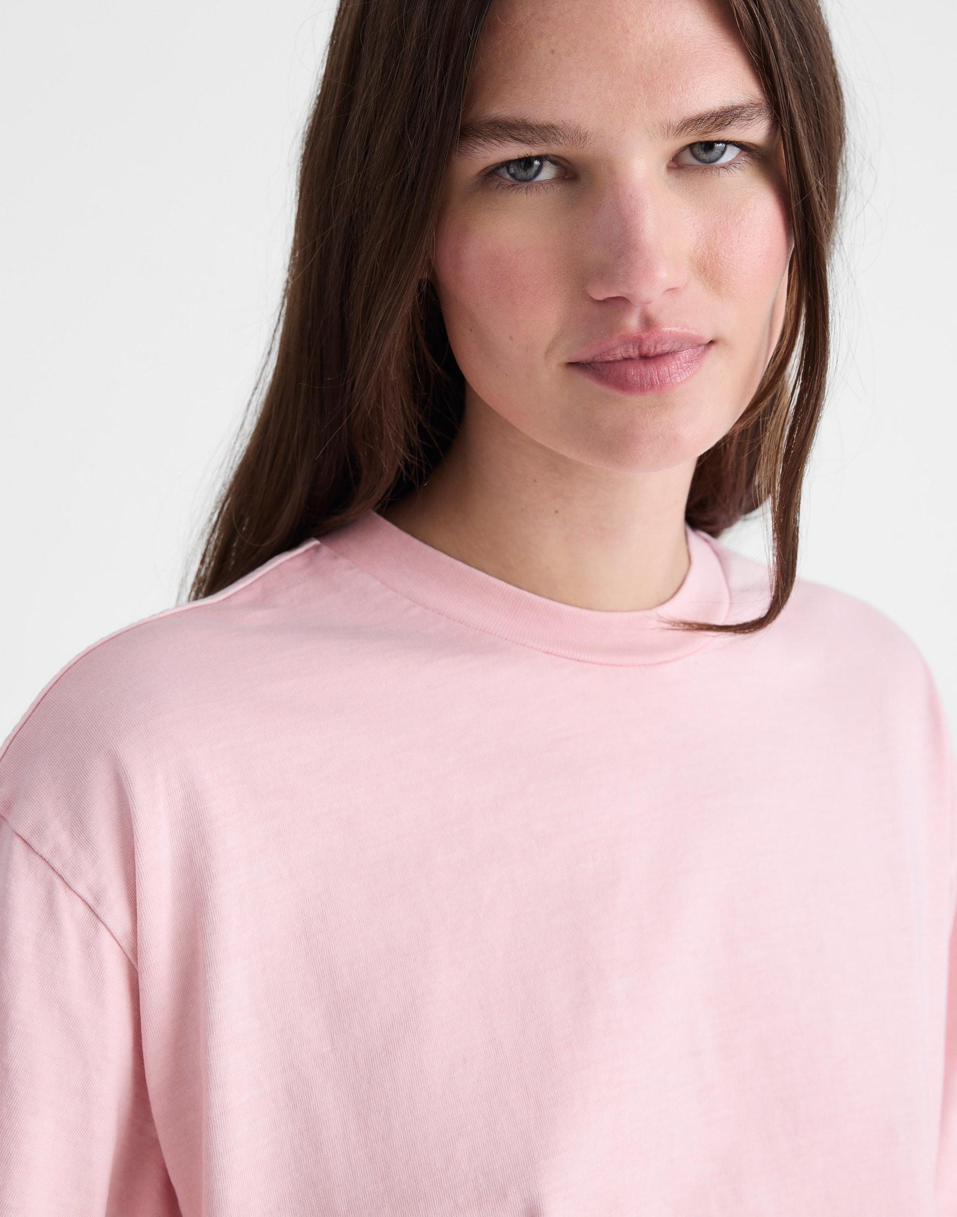 Madewell Madewell x Shopbop Boxy Crop Tee in Allday Jersey