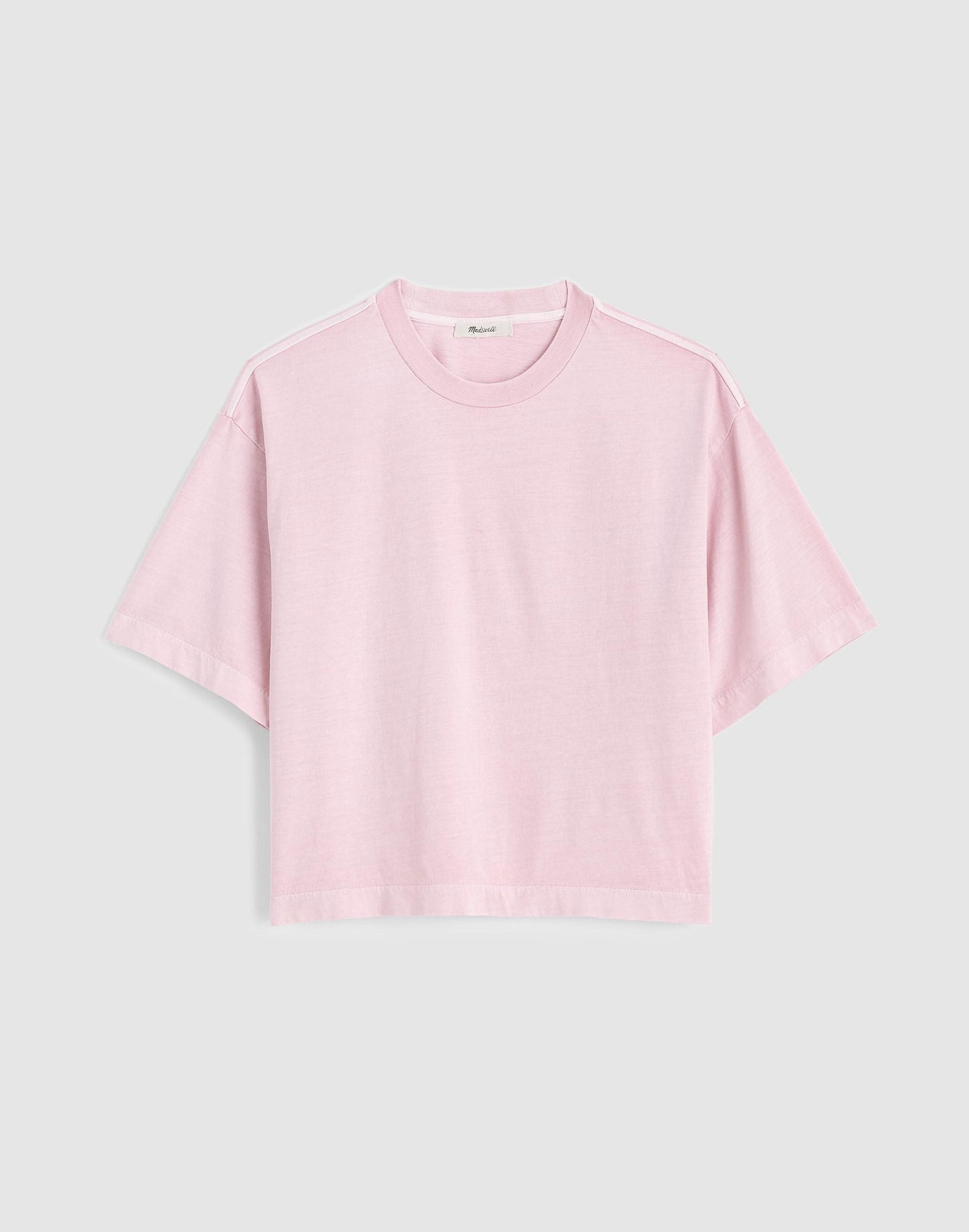 Madewell Madewell x Shopbop Boxy Crop Tee in Allday Jersey