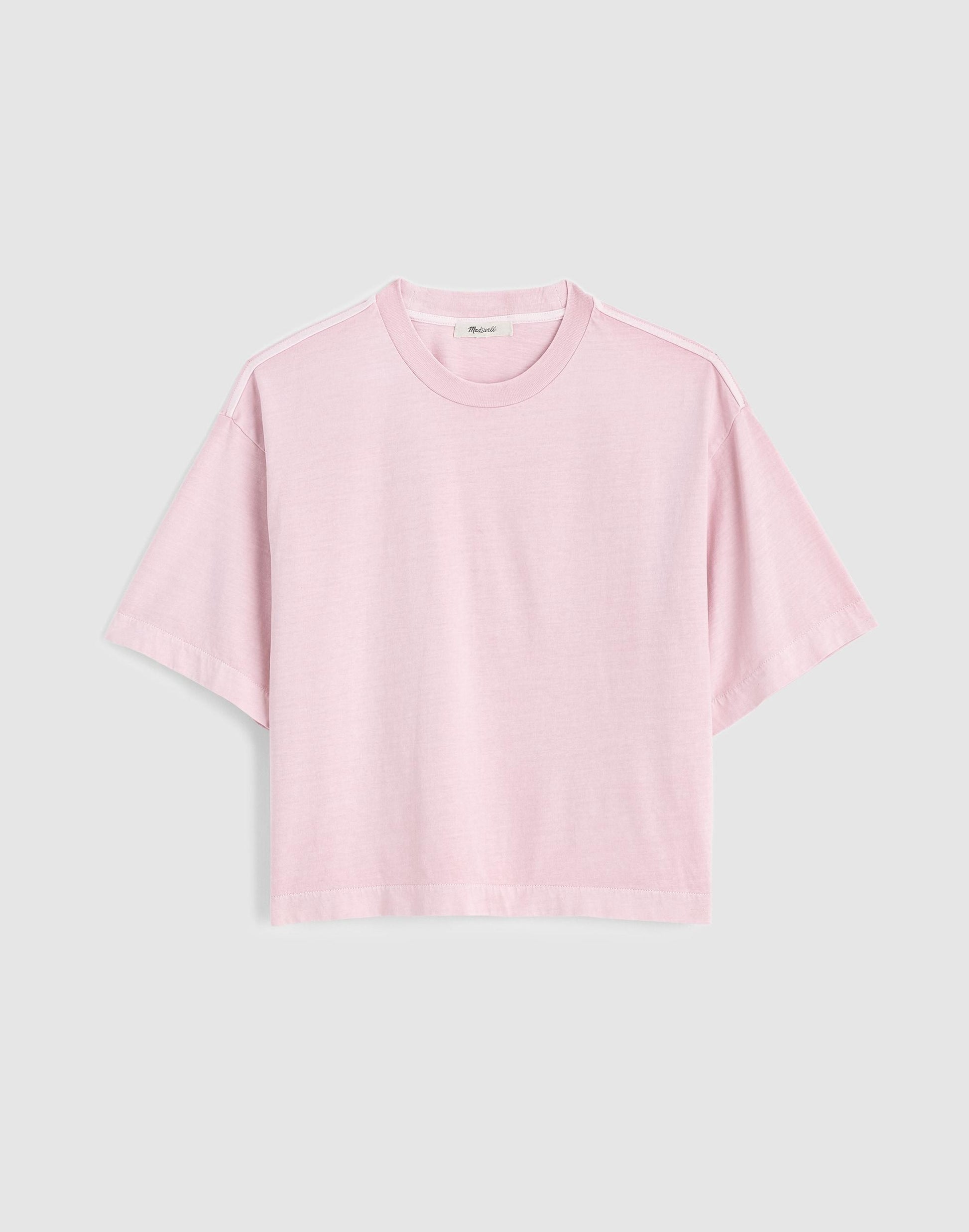Madewell Madewell x Shopbop Boxy Crop Tee in Allday Jersey