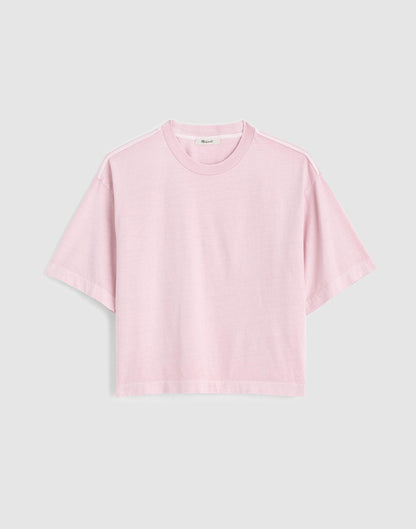 Madewell Madewell x Shopbop Boxy Crop Tee in Allday Jersey