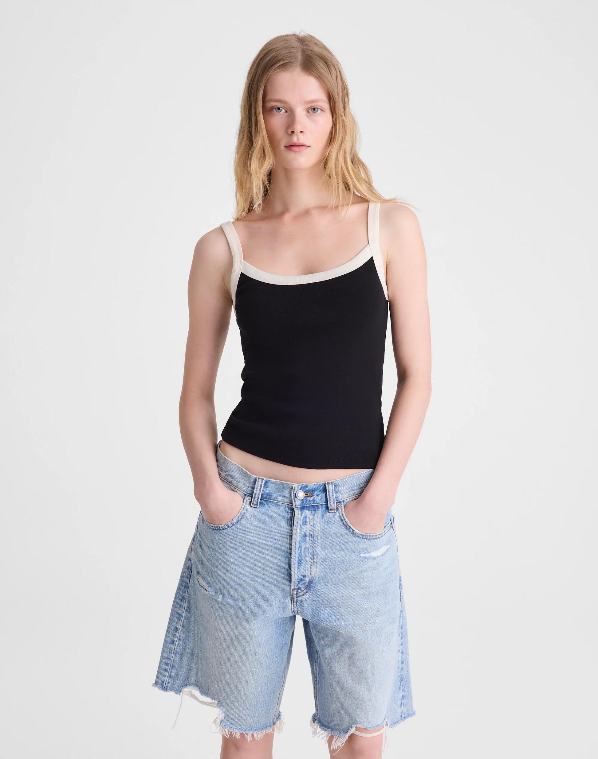 Madewell The '90s Cami in Compact Cotton