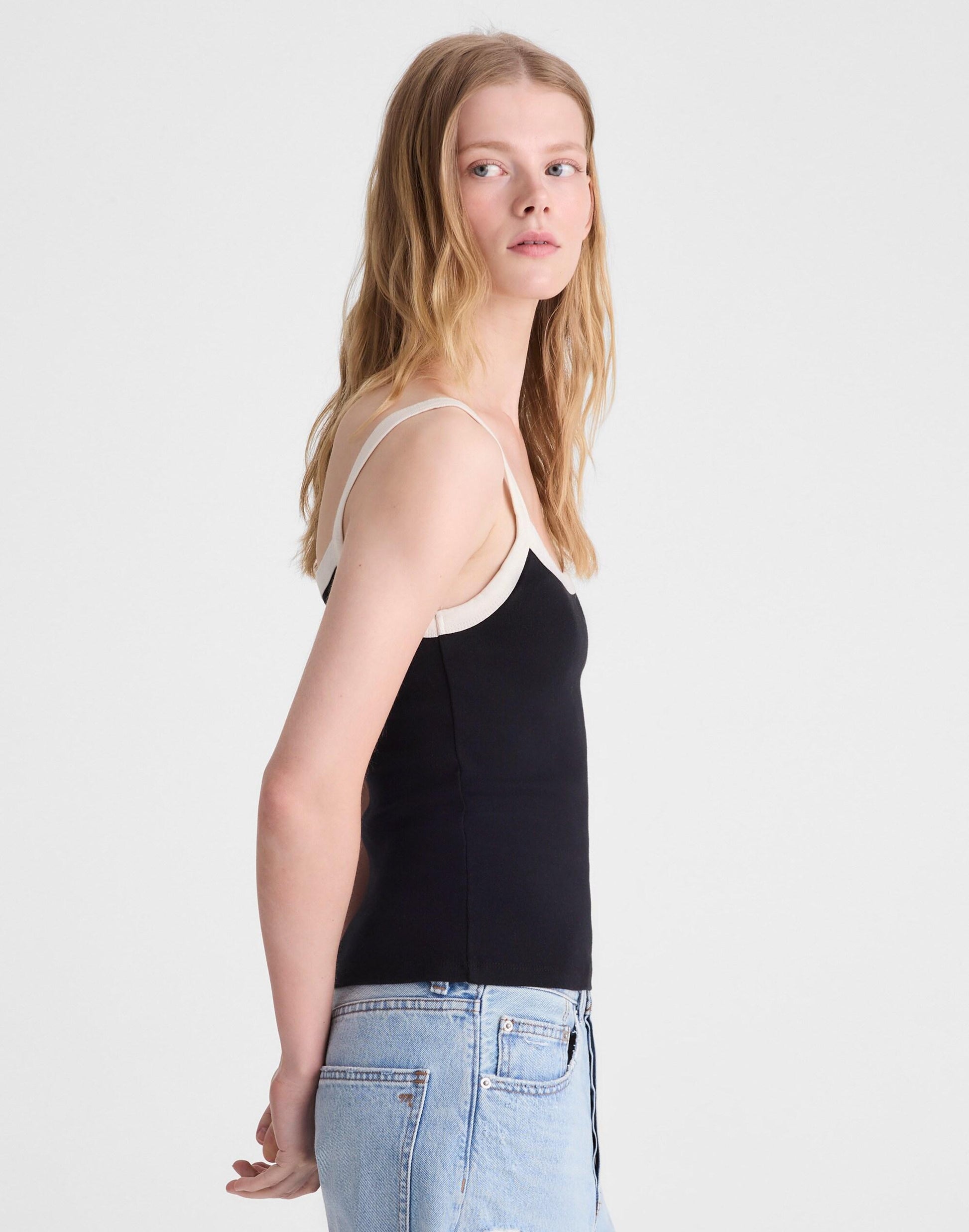 Madewell The '90s Cami in Compact Cotton