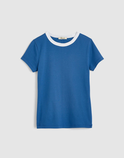 Madewell The '90s Crewneck Tee in Compact Cotton