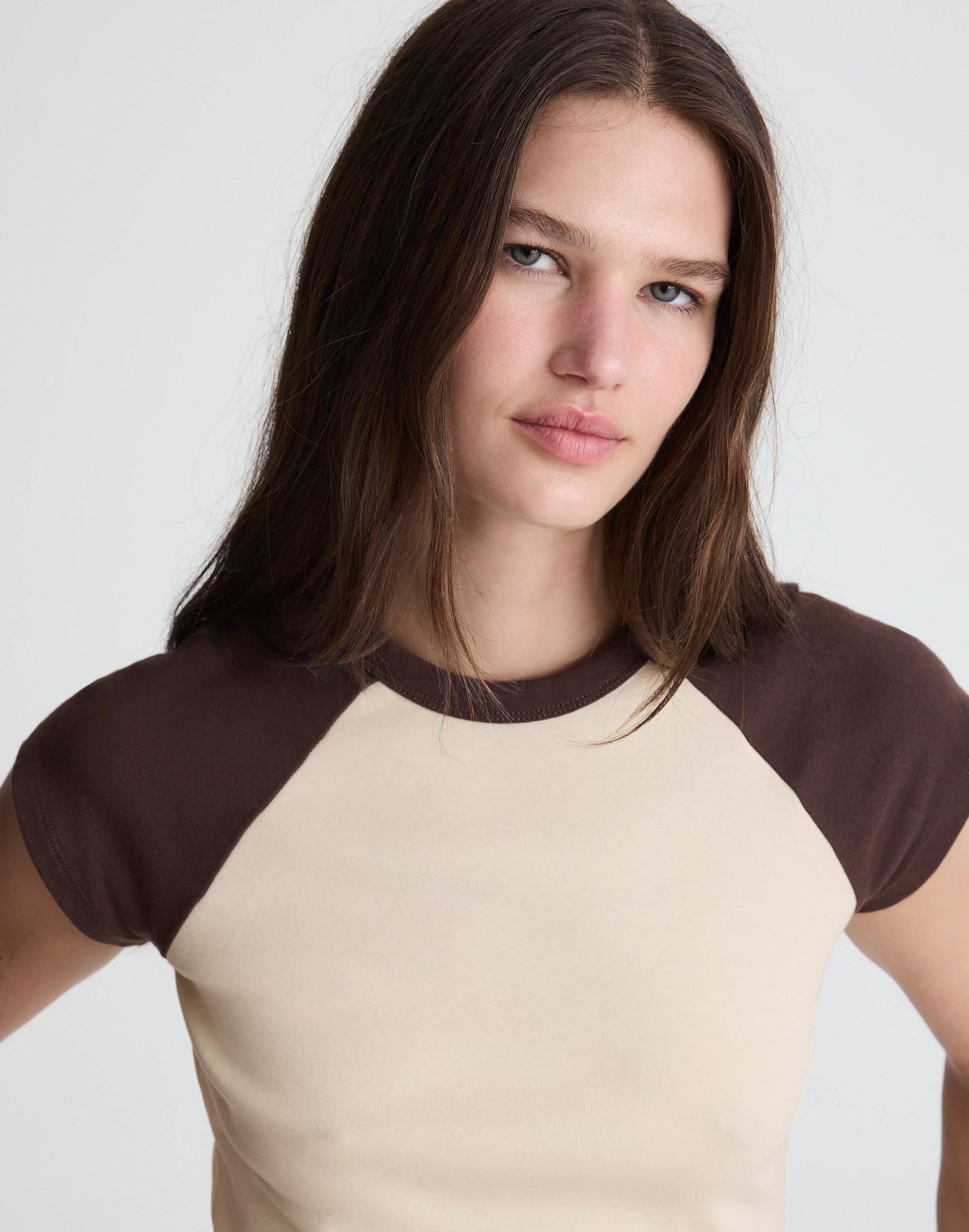 Madewell The '90s Crewneck Tee in Compact Cotton