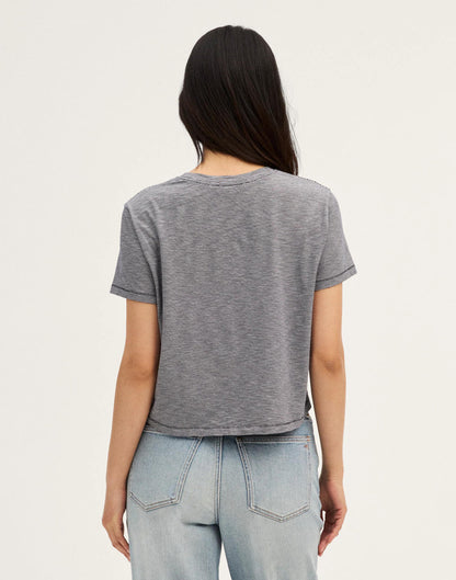 Madewell The Easy Crop Crewneck Tee in Soft Slub