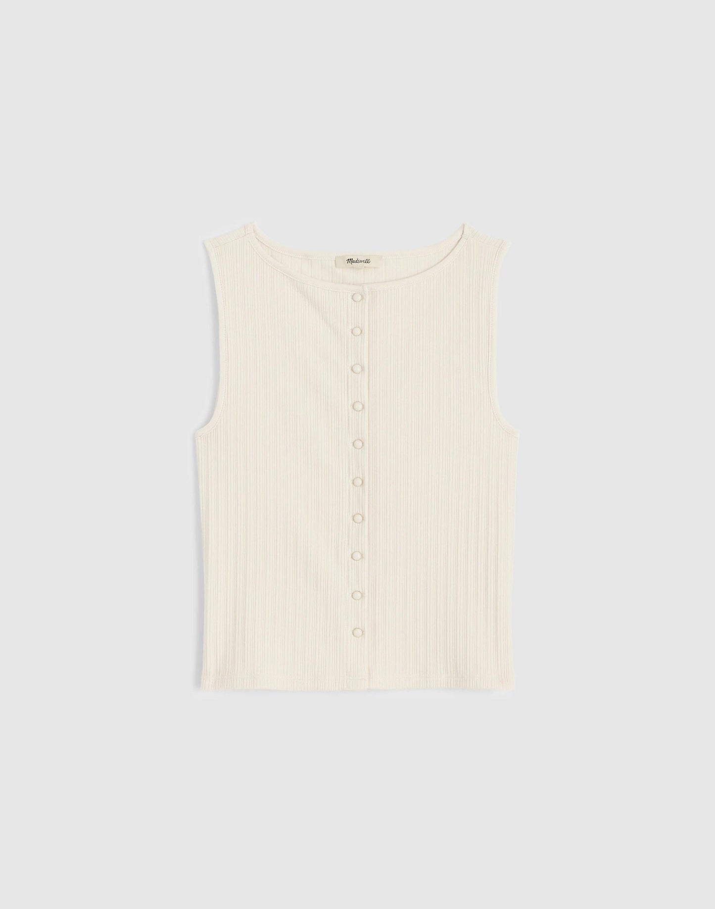 Madewell Ribbed Crewneck Shell Top