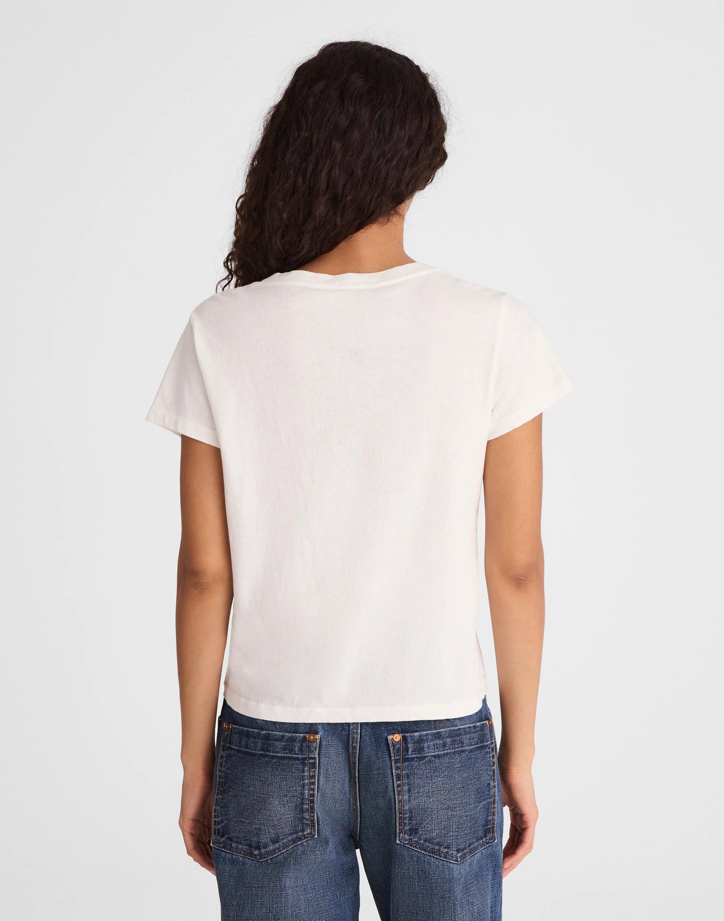 Madewell The Relaxed V-Neck Tee in Vintage Jersey