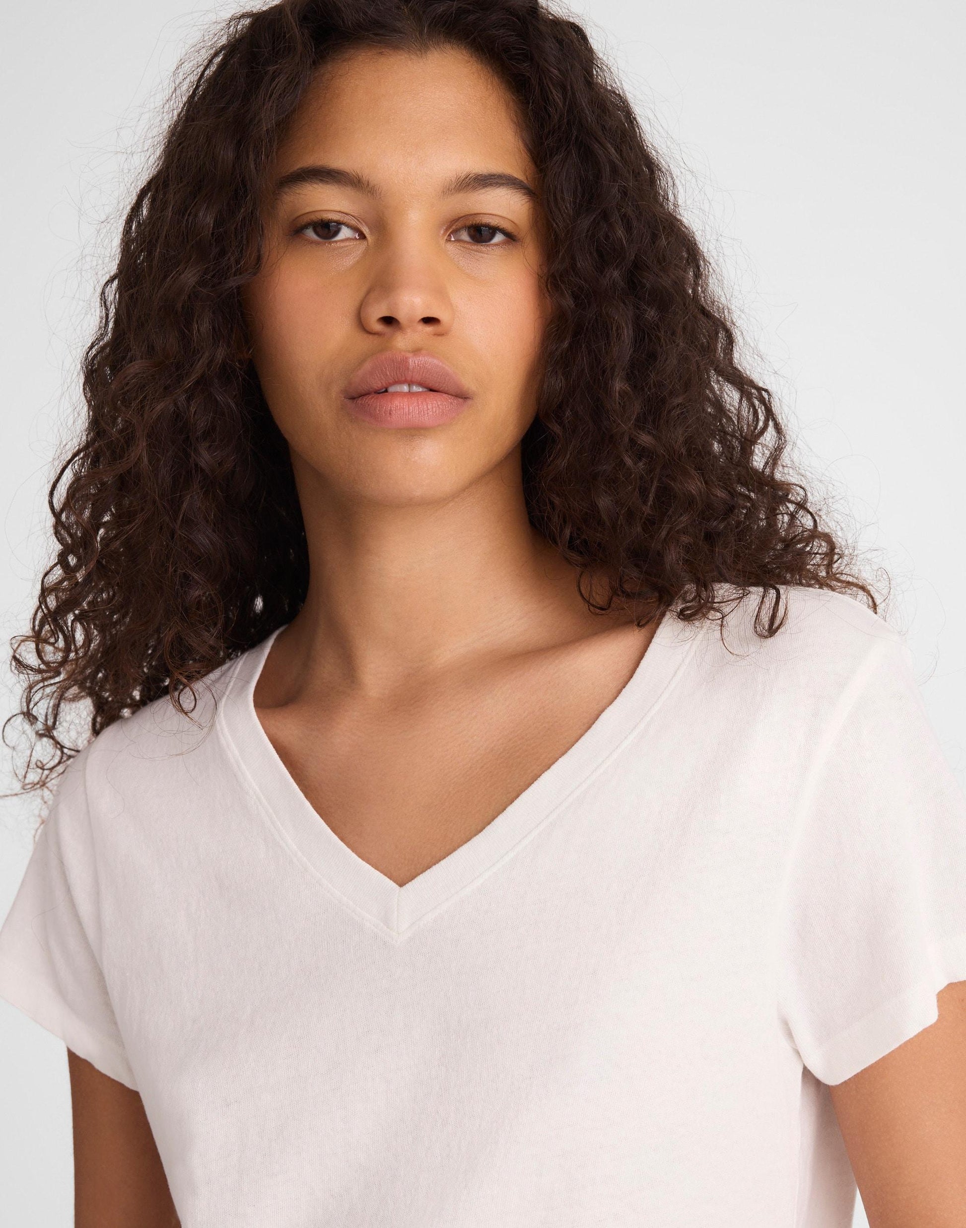 Madewell The Relaxed V-Neck Tee in Vintage Jersey