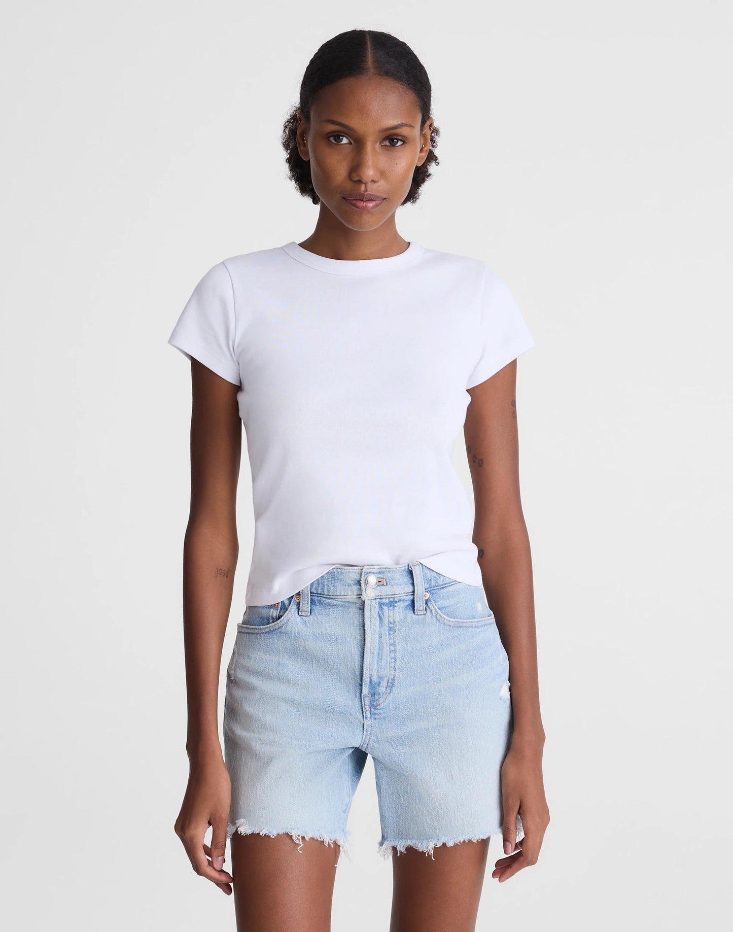 Madewell The Perfect Vintage Mid-Length Jean Short