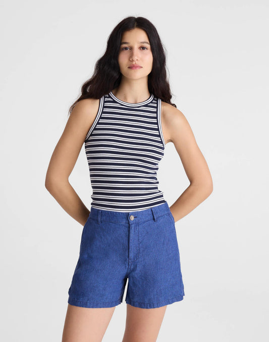 Madewell The Zoe Short in 100% Linen