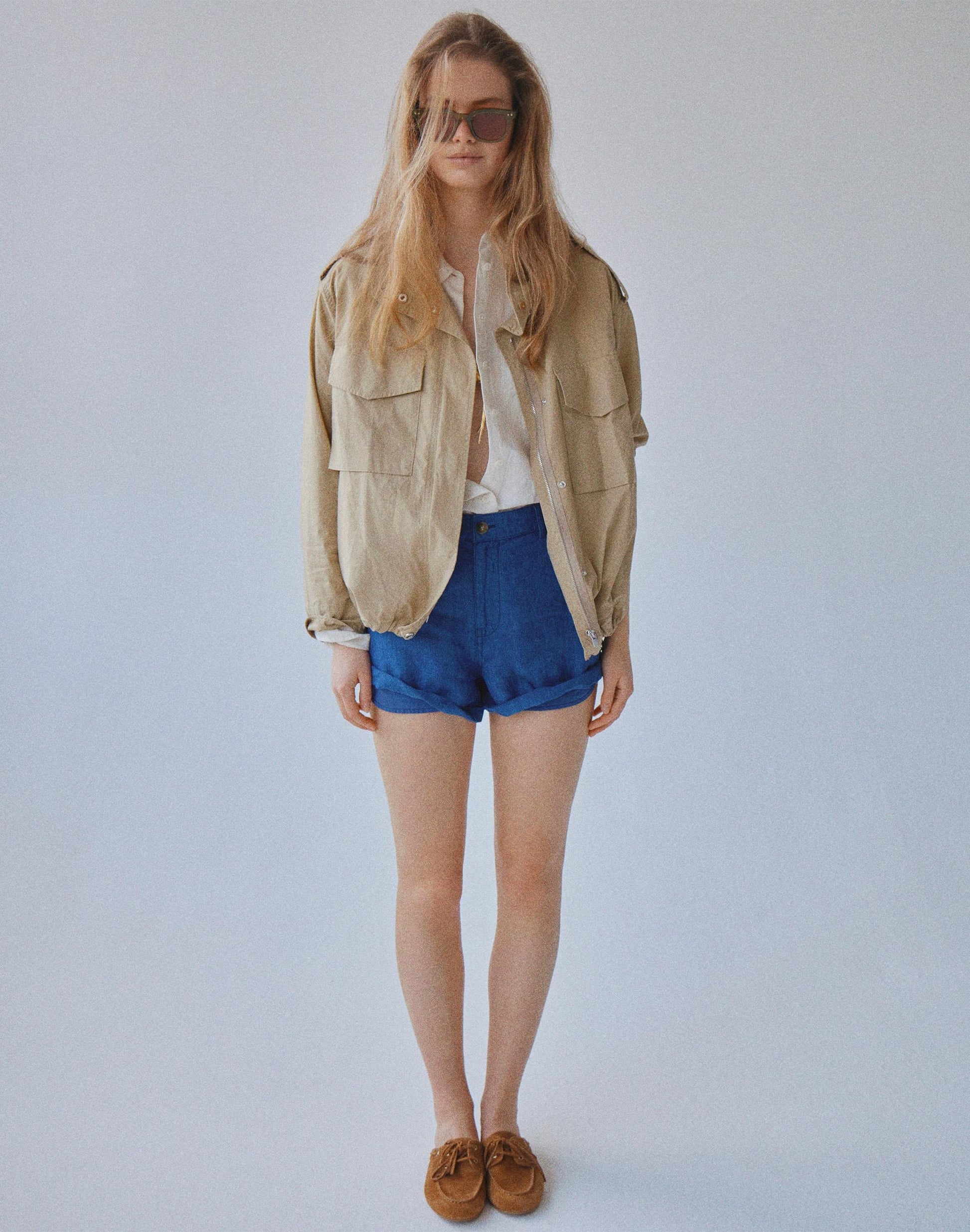 Madewell The Zoe Short in 100% Linen
