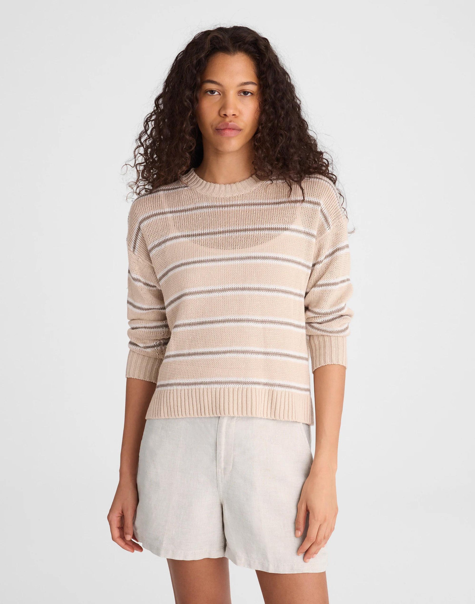 Madewell The Zoe Short in 100% Linen
