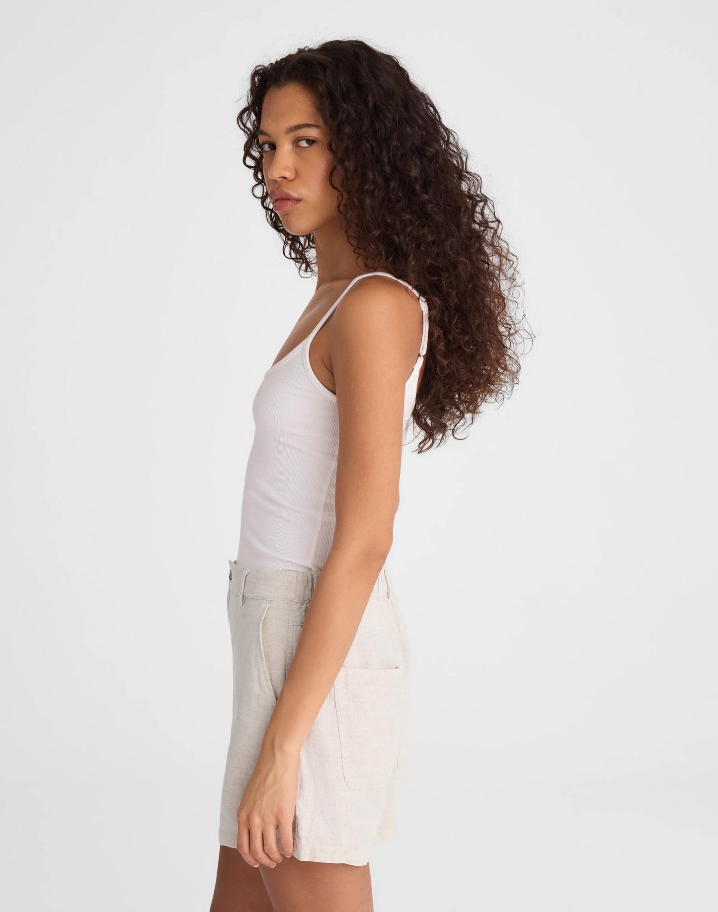 Madewell The Zoe Short in 100% Linen
