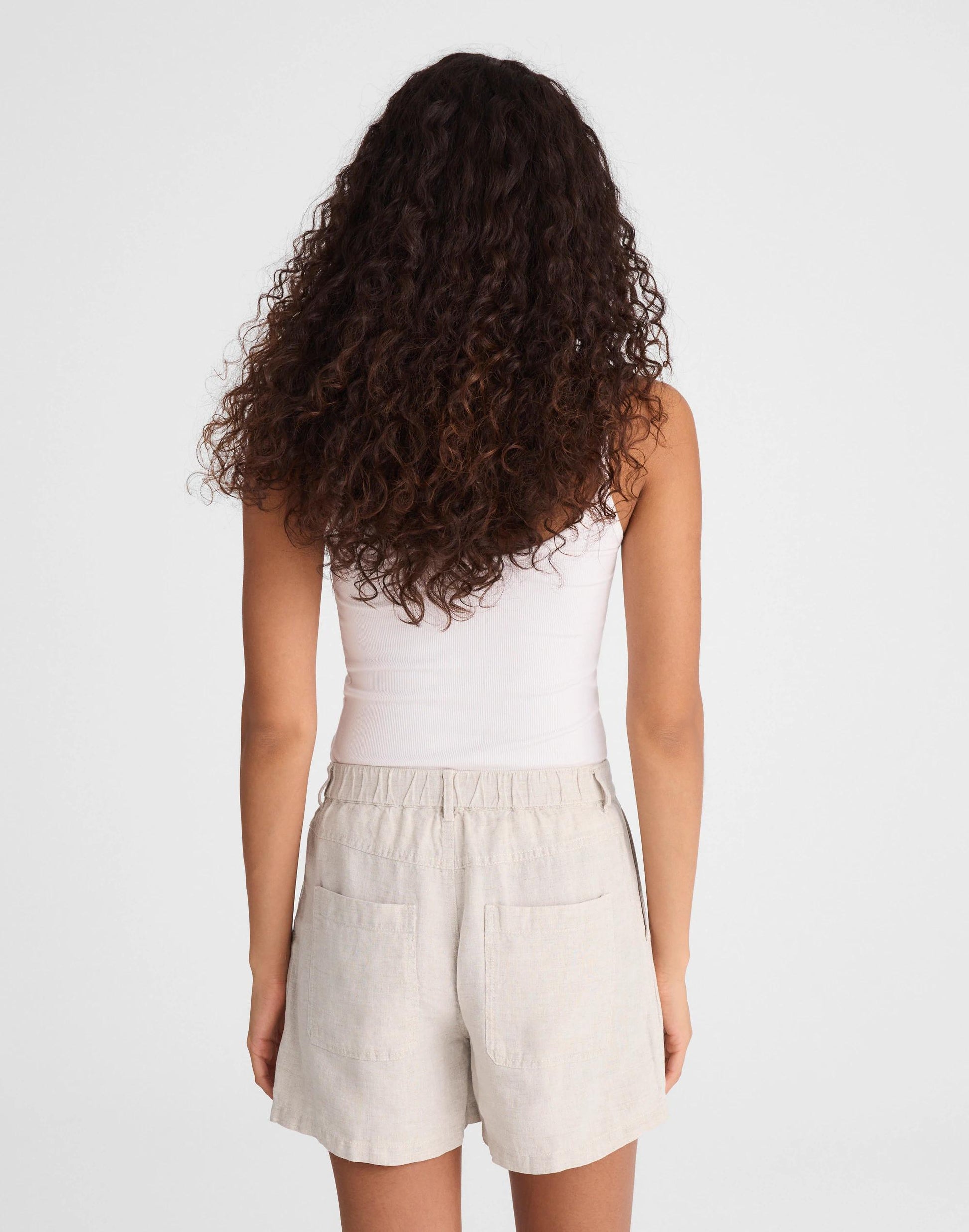 Madewell The Zoe Short in 100% Linen