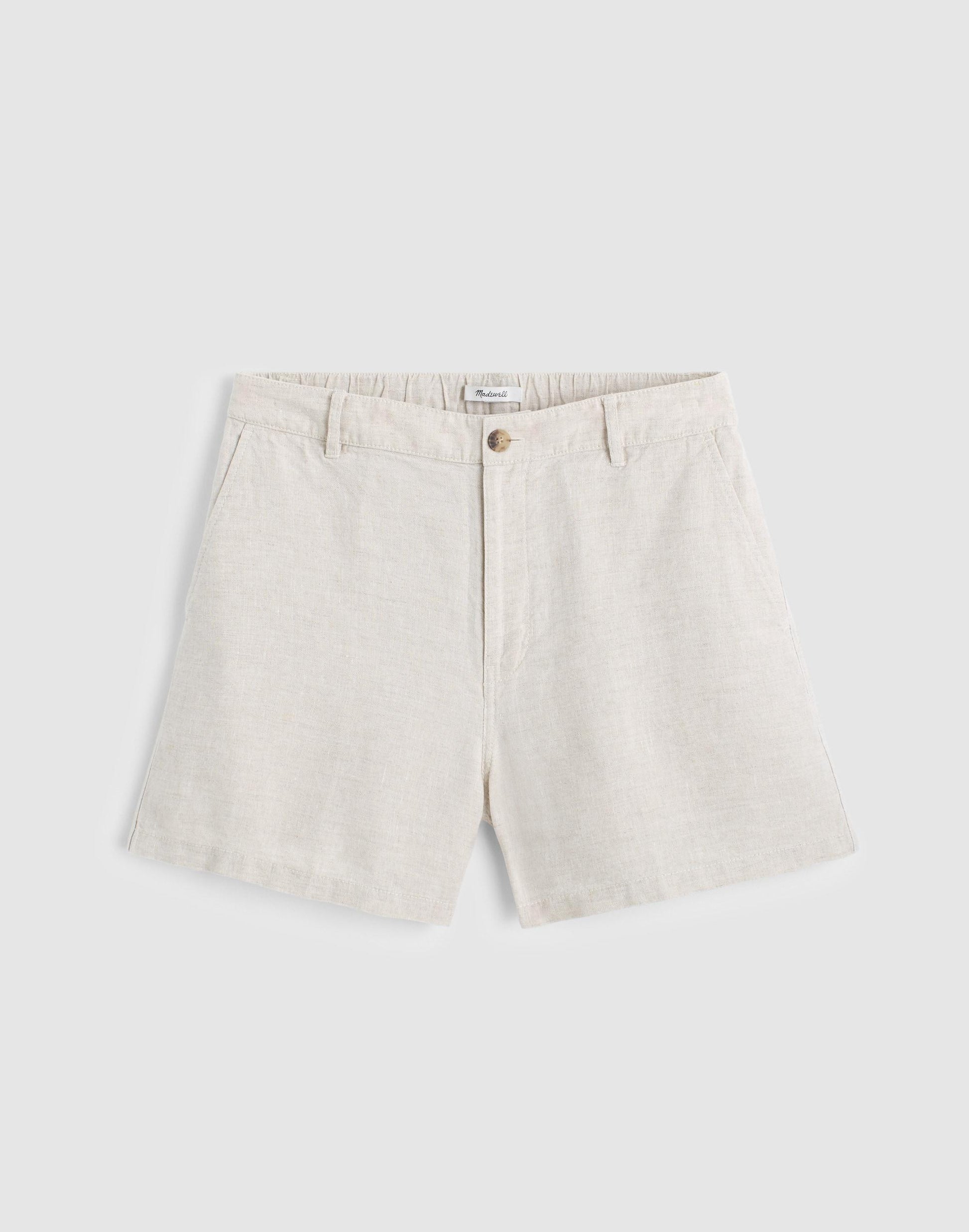 Madewell The Zoe Short in 100% Linen
