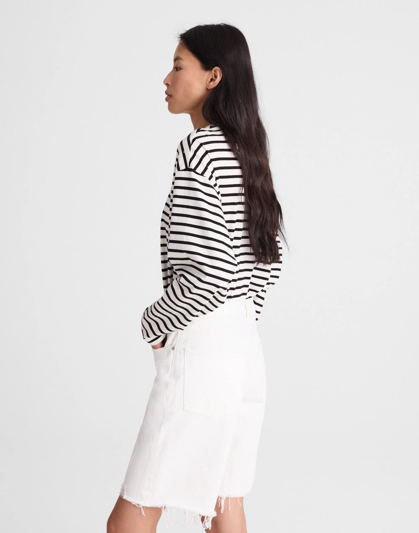 Madewell The Essex Long Baggy Short