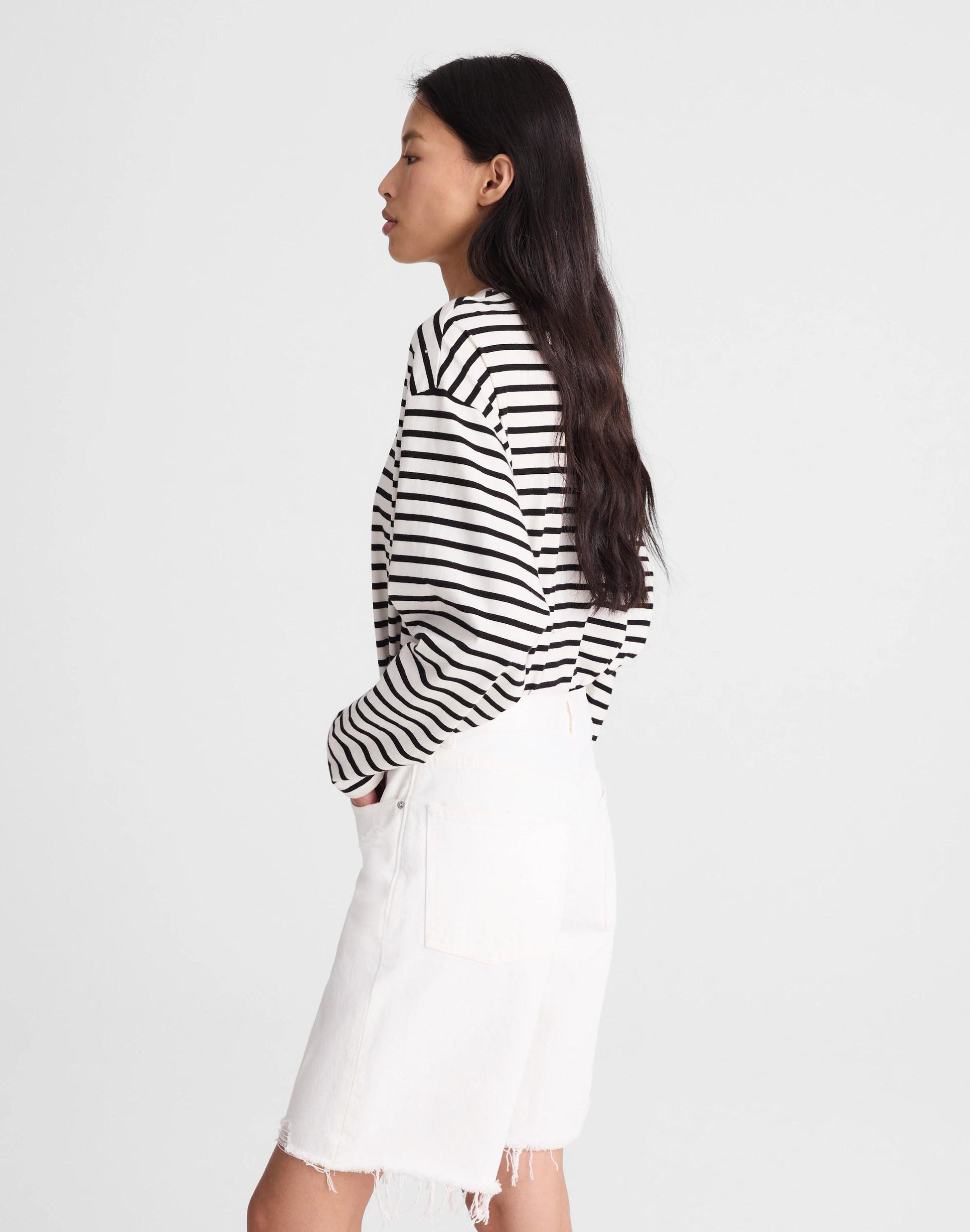 Madewell The Essex Long Baggy Short