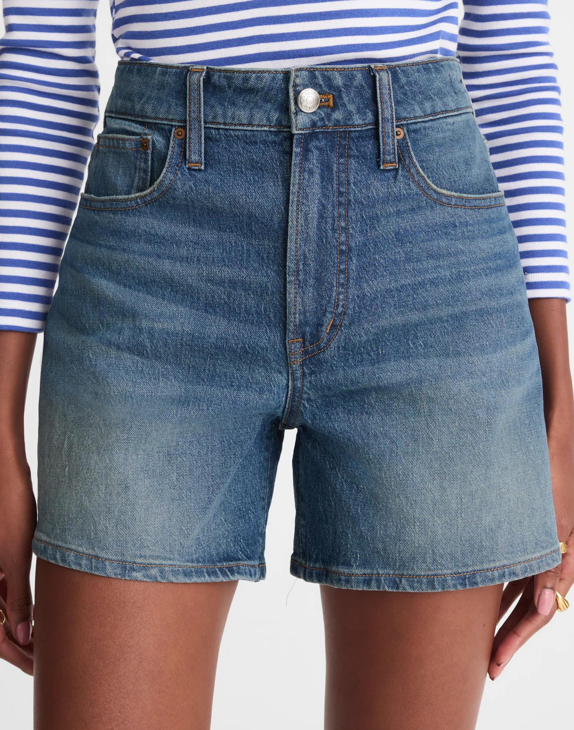 Madewell The Perfect Vintage Mid-Length Jean Short