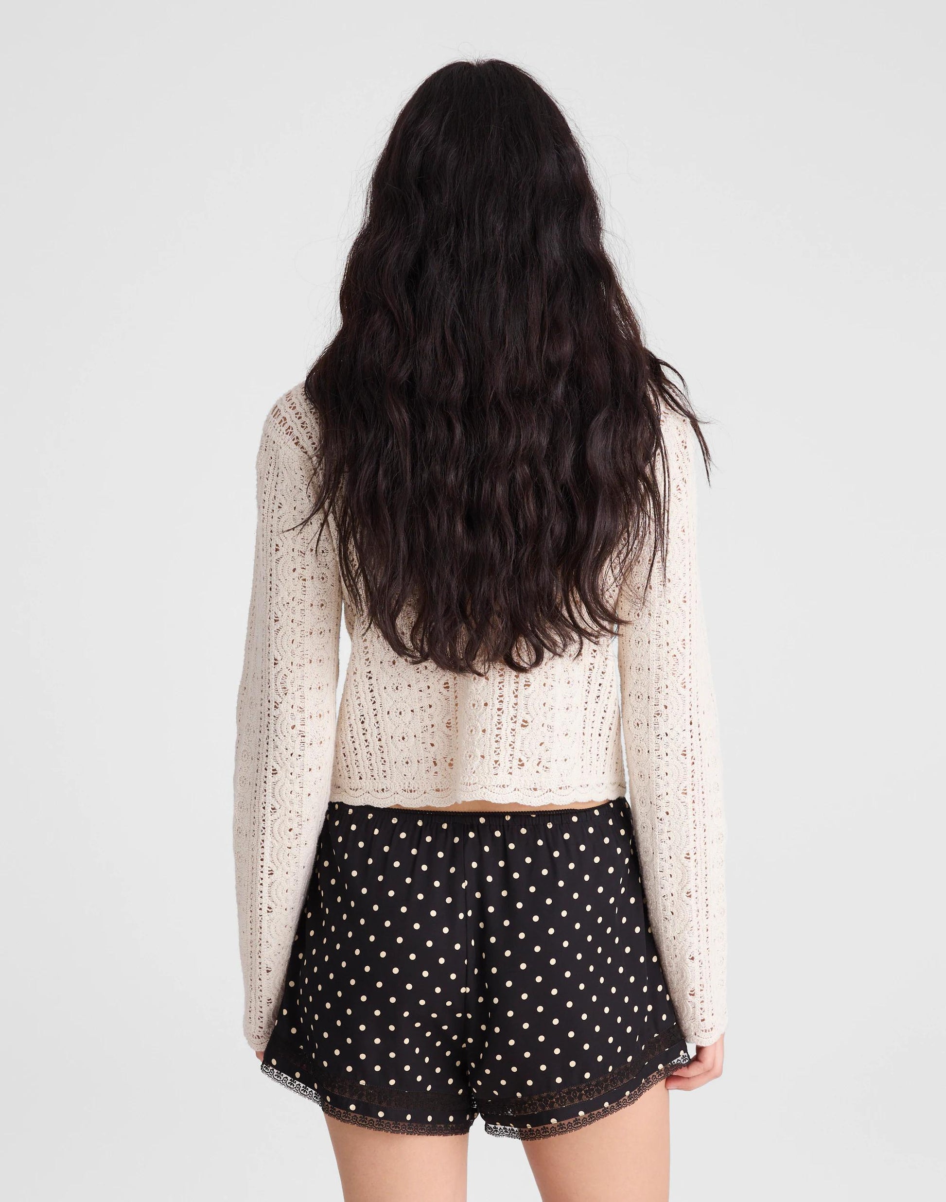 Madewell Lace-Trim Pull-On Shorts
