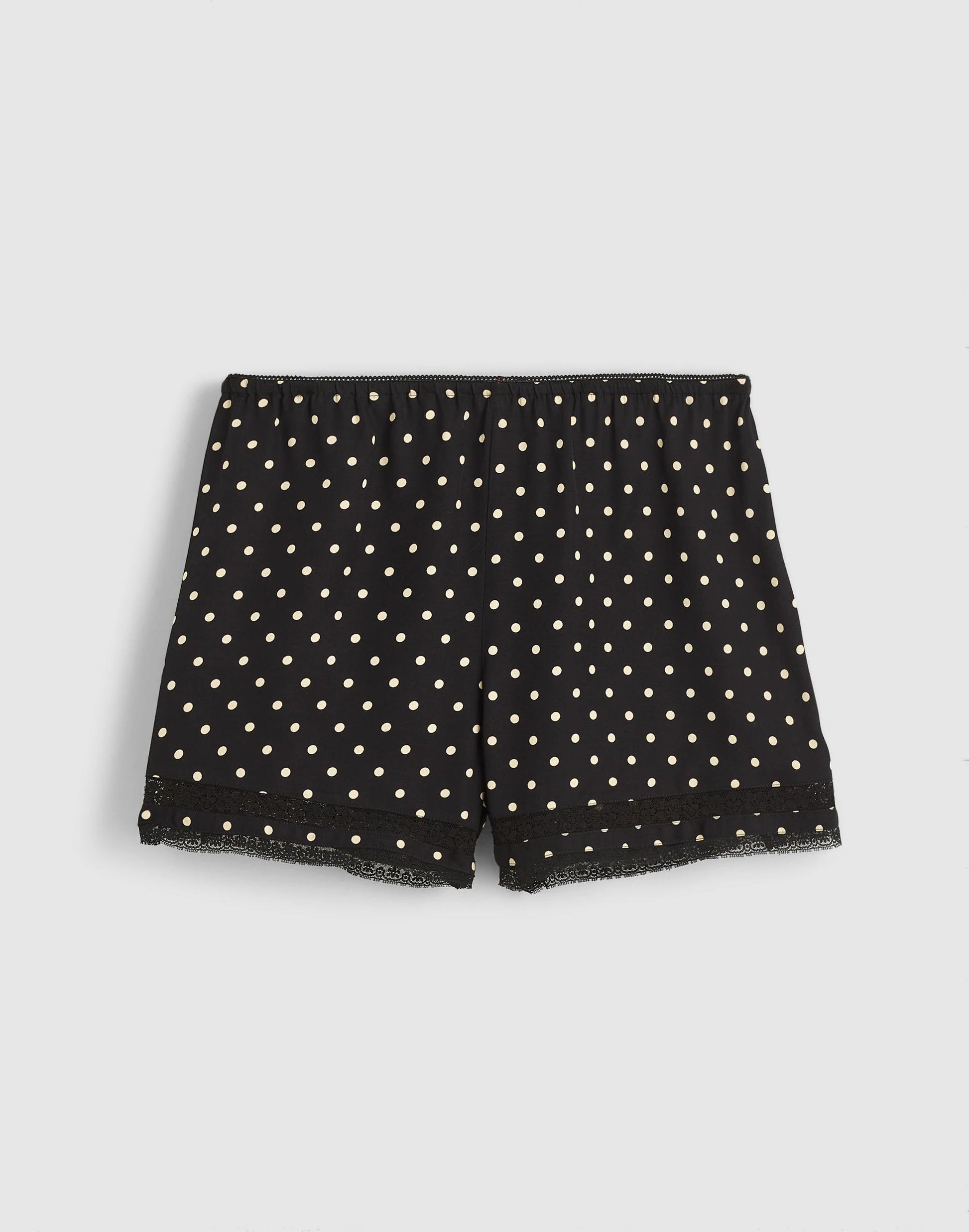Madewell Lace-Trim Pull-On Shorts