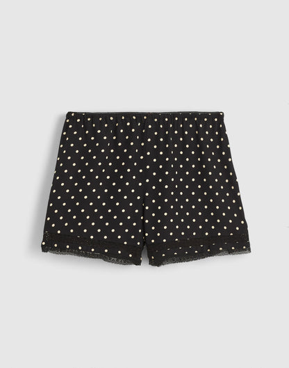 Madewell Lace-Trim Pull-On Shorts