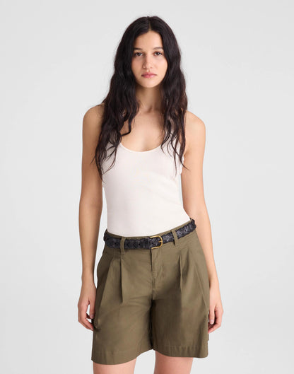 Madewell The Everyday Trouser Short in Poplin