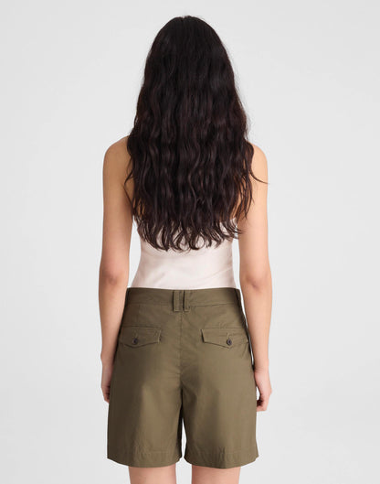 Madewell The Everyday Trouser Short in Poplin