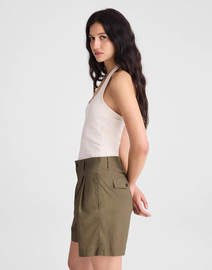 Madewell The Everyday Trouser Short in Poplin