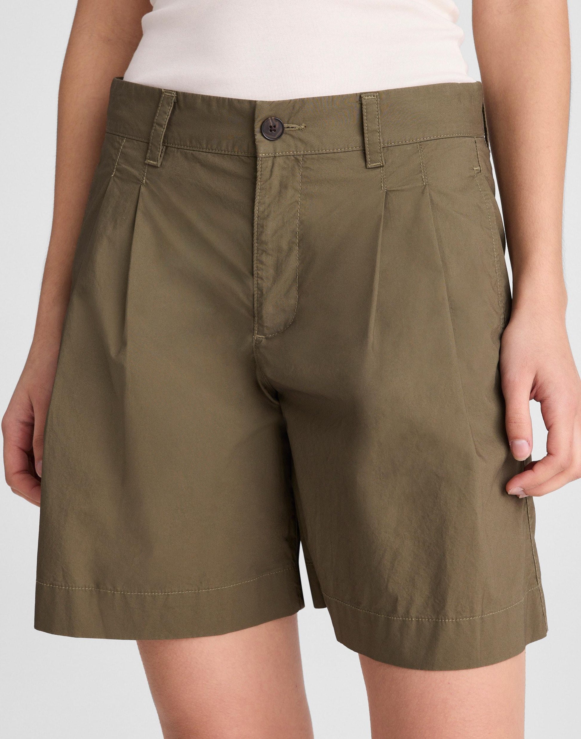 Madewell The Everyday Trouser Short in Poplin