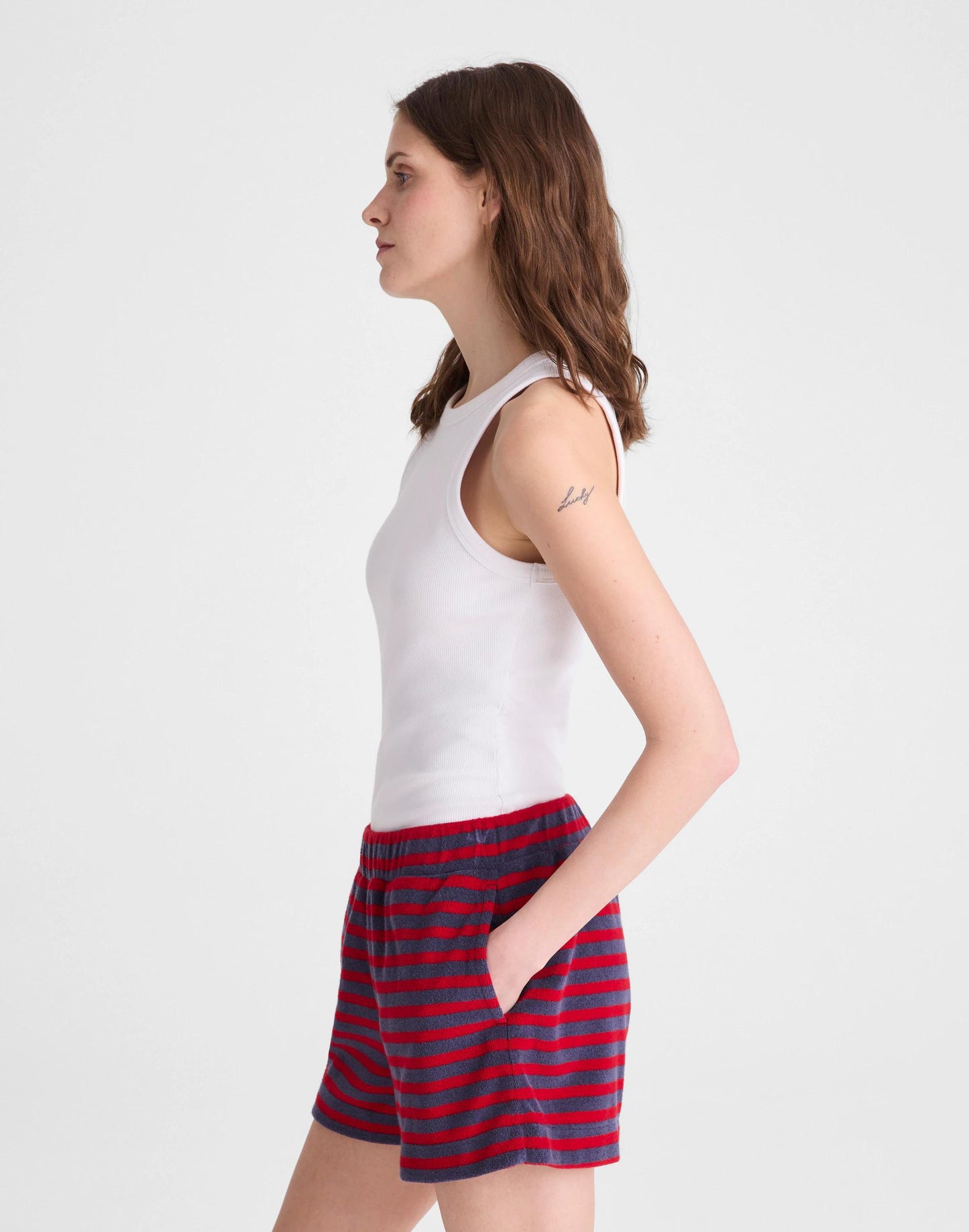 Madewell Pull-On Shorts in Terry