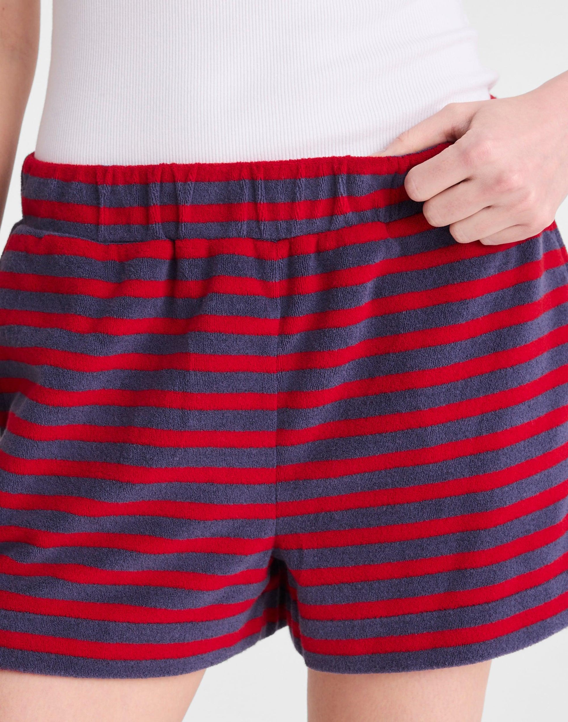 Madewell Pull-On Shorts in Terry