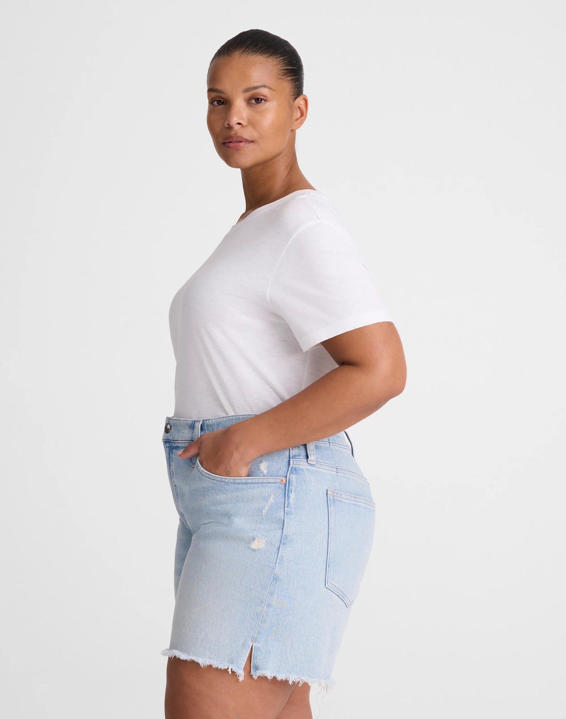 Madewell The Plus Perfect Vintage Mid-Length Short