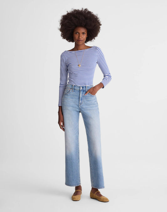 Madewell The Petite Perfect Vintage Wide-Leg Crop Jean