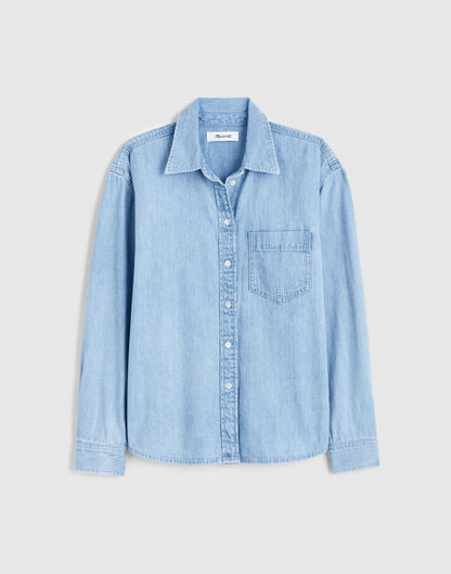 Madewell The Denim Easy Shirt in Laguna Wash