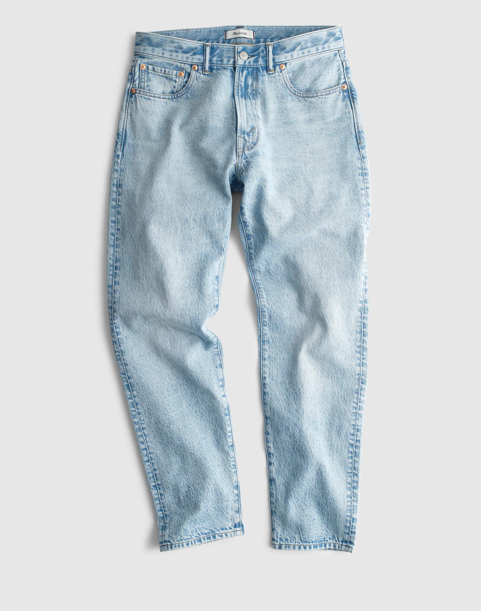 Madewell Relaxed Taper Jeans in Summerweight Denim