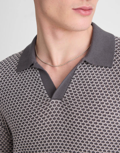 Madewell Johnny-Collar Sweater Polo