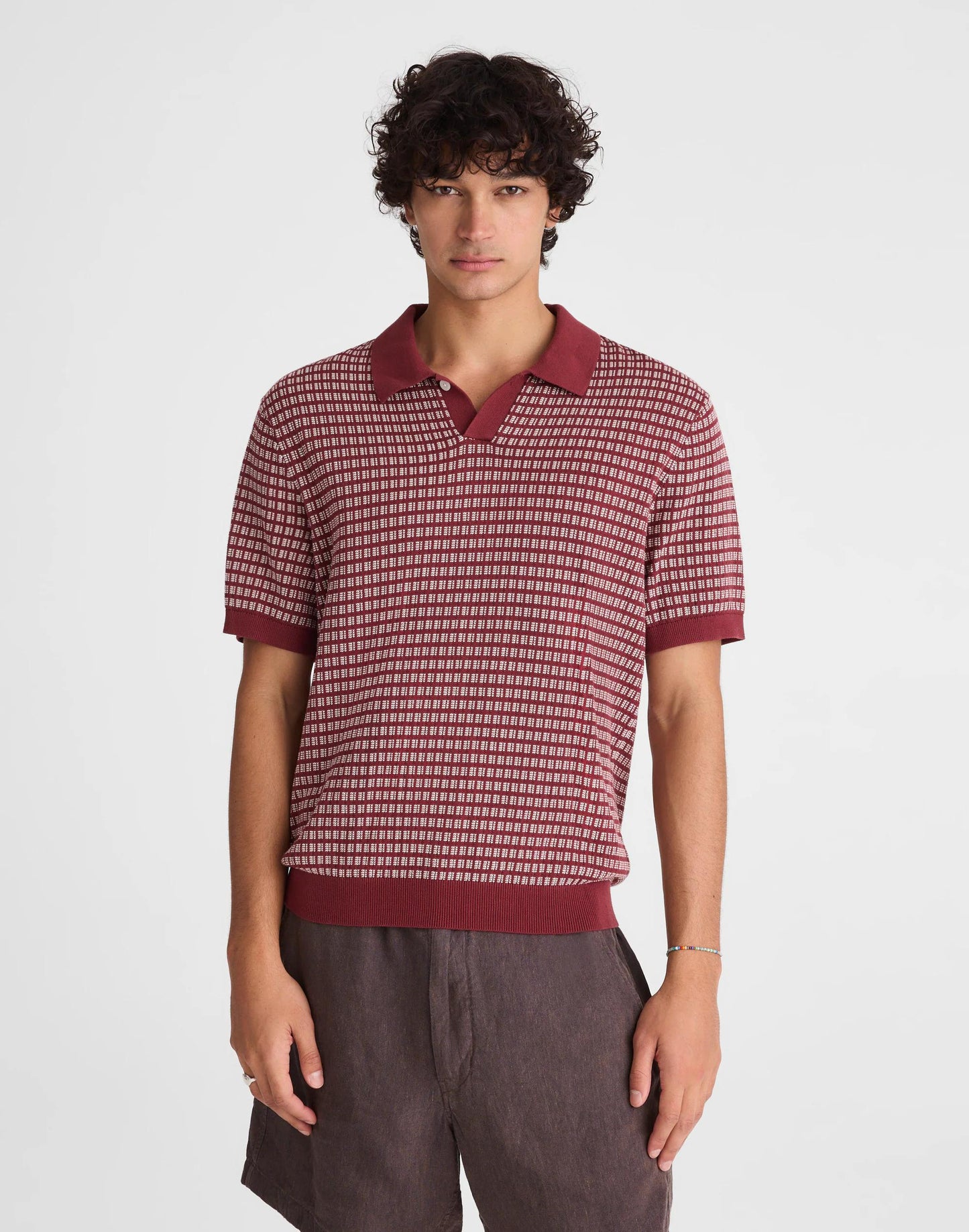 Madewell Single-Button Sweater Polo