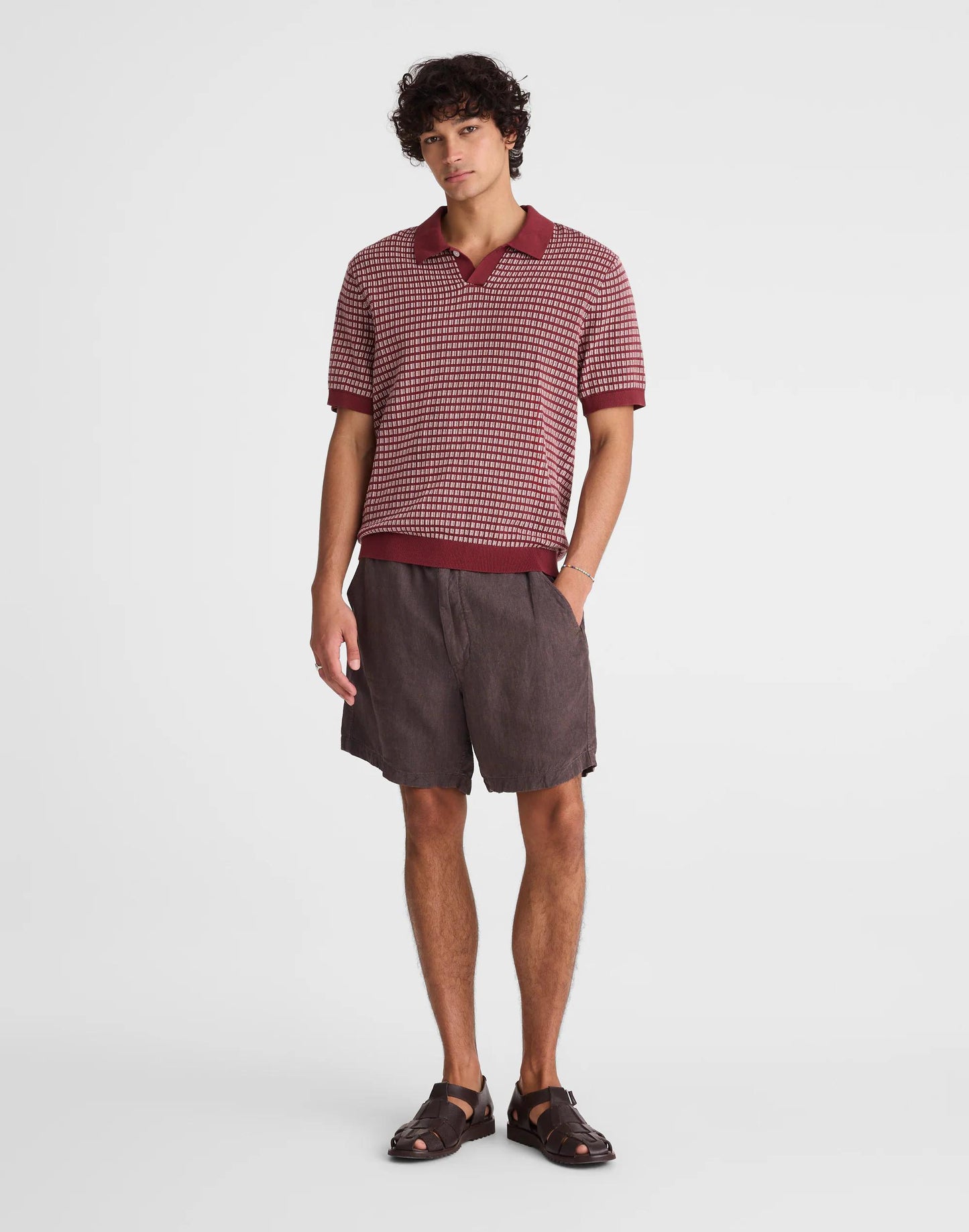 Madewell Single-Button Sweater Polo