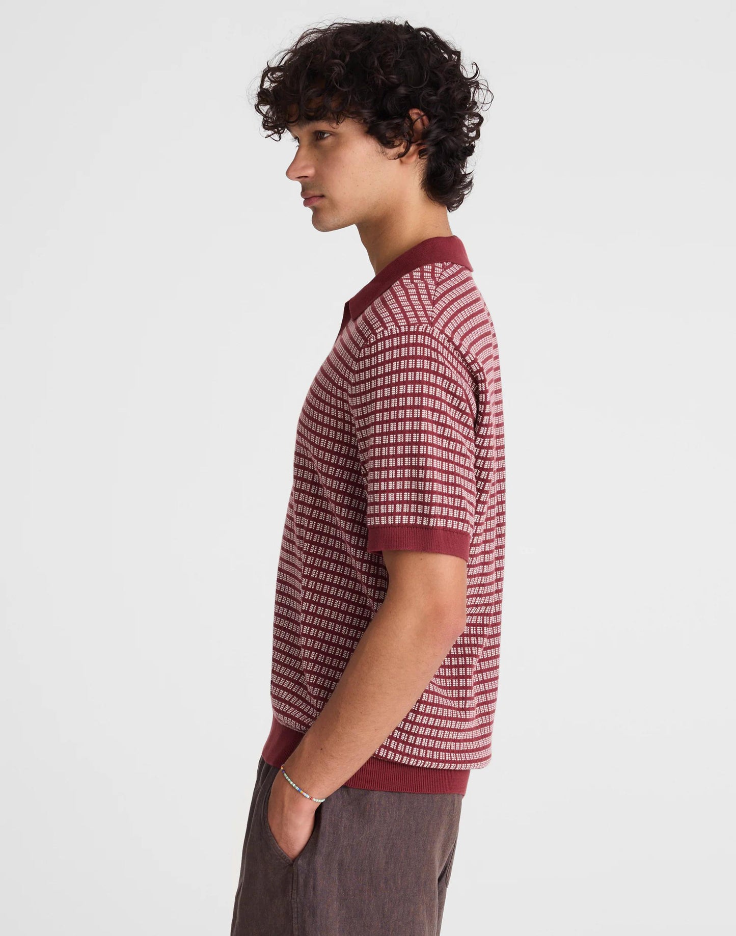 Madewell Single-Button Sweater Polo